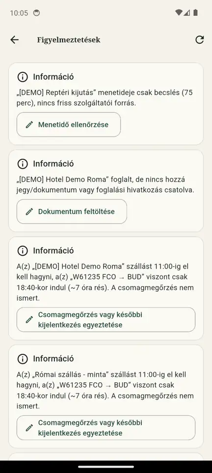 Figyelmeztetések